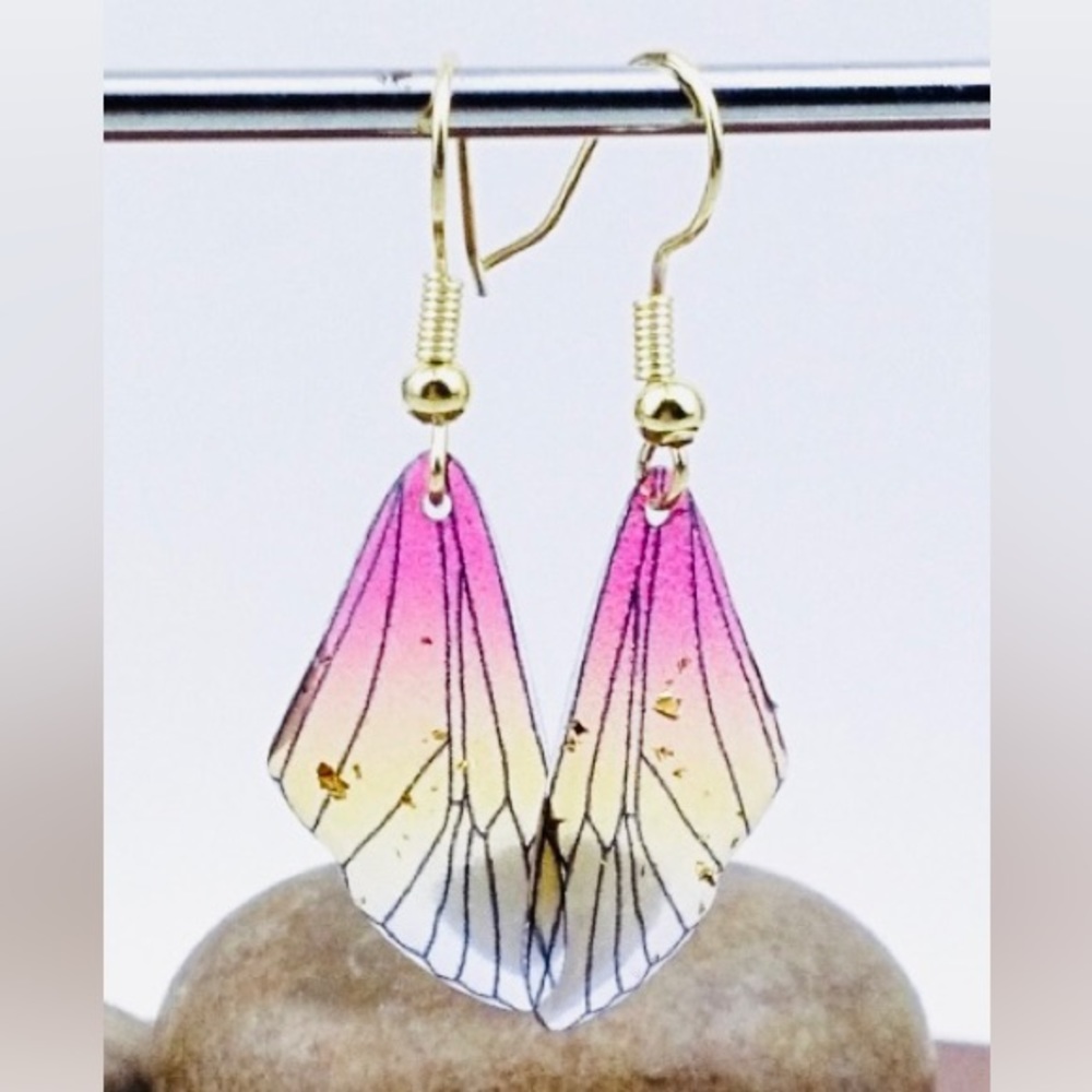 Butterfly Wing Charm Earring